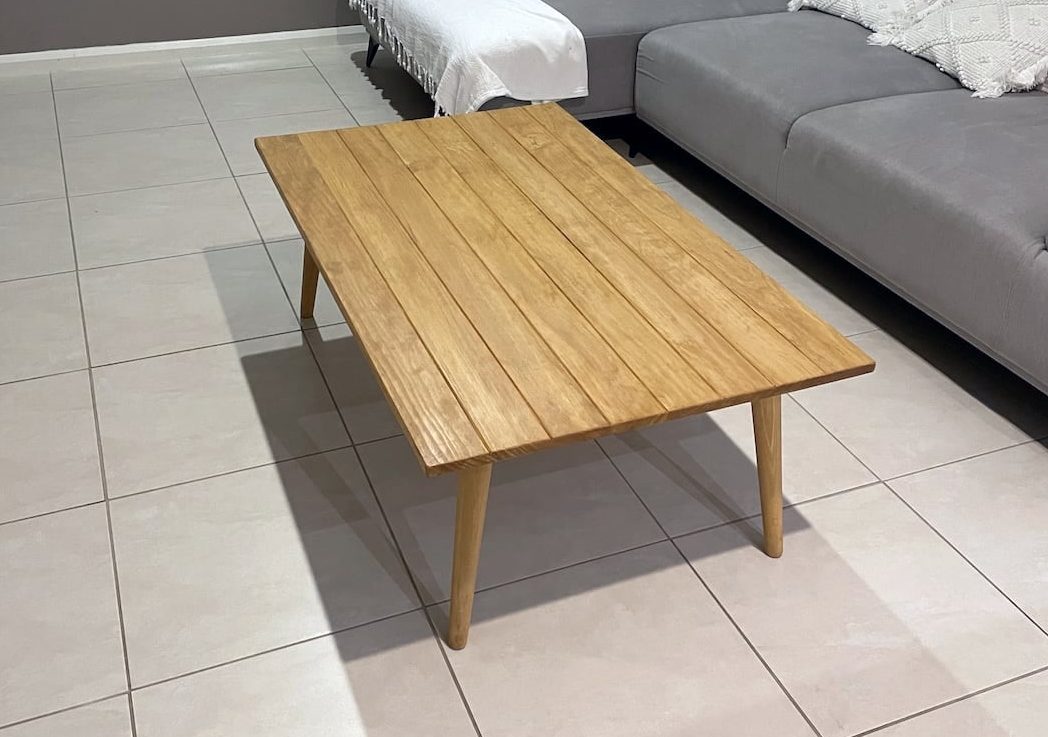 coffee-table-pine-view-1 Shiplap coffee table finished with hard wax oil for a natural finish in the clients living room